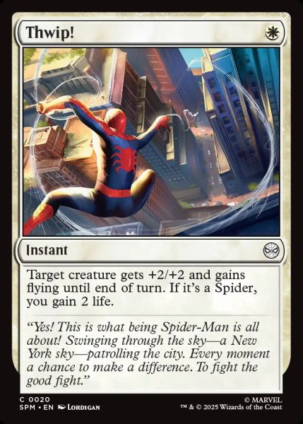 画像1: 【ENG】ピシュ！/Thwip![MTG_SPM_0020_C] (1)
