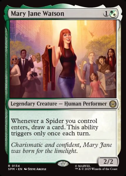 画像1: 【ENG】メリー・ジェーン・ワトソン/Mary Jane Watson[MTG_SPM_0134_R] (1)
