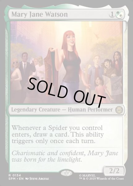 画像1: 【ENG】★Foil★メリー・ジェーン・ワトソン/Mary Jane Watson[MTG_SPM_0134_R] (1)