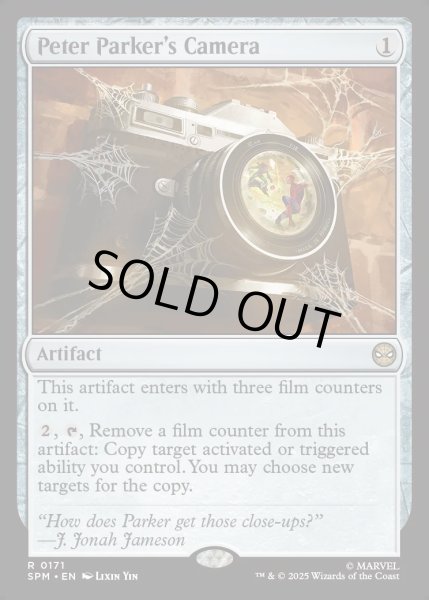 画像1: 【ENG】★Foil★ピーター・パーカーのカメラ/Peter Parker's Camera[MTG_SPM_0171_R] (1)