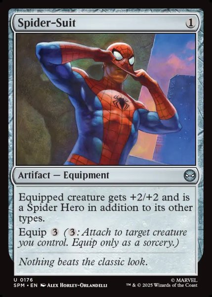 画像1: 【ENG】スパイダースーツ/Spider-Suit[MTG_SPM_0176_U] (1)