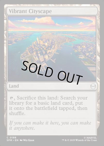 画像1: 【ENG】★Foil★にぎやかな都市の光景/Vibrant Cityscape[MTG_SPM_0188_C] (1)