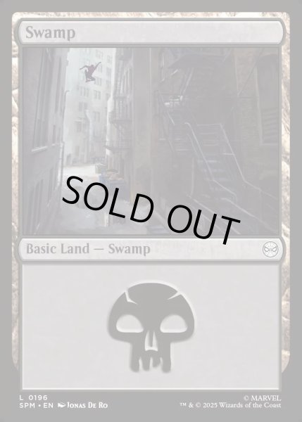 画像1: 【ENG】★Foil★沼/Swamp[MTG_SPM_0196_C] (1)