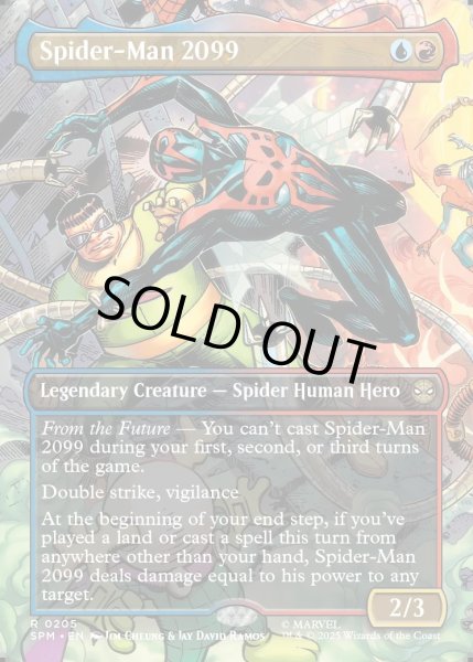 画像1: 【ENG】スパイダーマン2099/Spider-Man 2099[MTG_SPM_0205_R] (1)