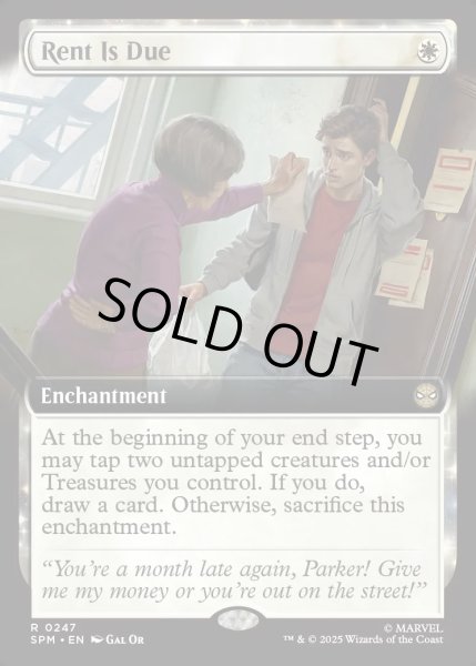 画像1: 【ENG】★Foil★家賃を払え/Rent Is Due[MTG_SPM_0247_R] (1)