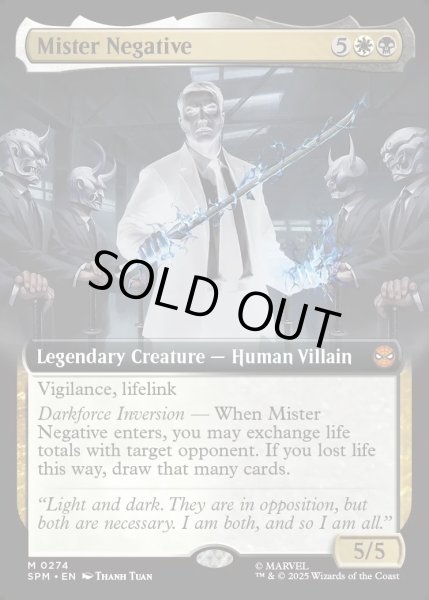 画像1: 【ENG】★Foil★ミスターネガティブ/Mister Negative[MTG_SPM_0274_M] (1)
