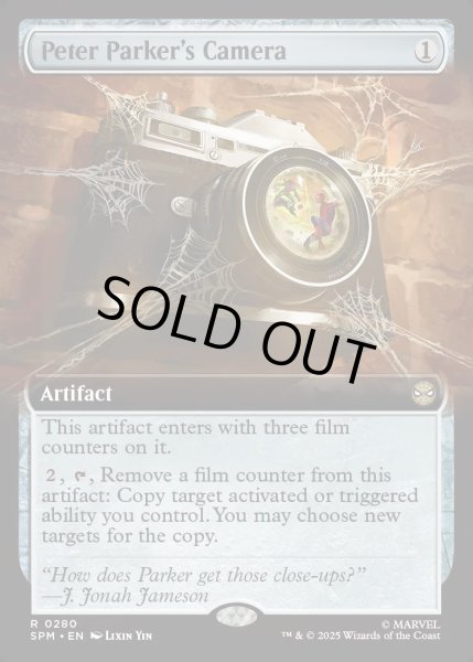 画像1: 【ENG】★Foil★ピーター・パーカーのカメラ/Peter Parker's Camera[MTG_SPM_0280_R] (1)