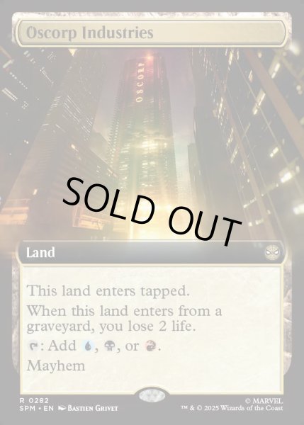 画像1: 【ENG】★Foil★オズコープ社/Oscorp Industries[MTG_SPM_0282_R] (1)