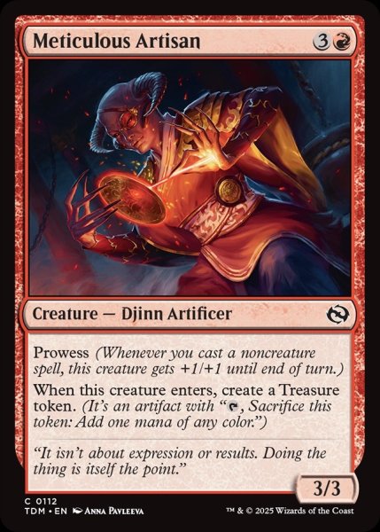 画像1: 【ENG】凝り性の職工/Meticulous Artisan [MTG_TDM_0112_C] (1)