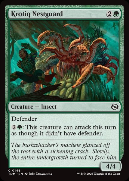 画像1: 【ENG】クロティクの巣守り/Krotiq Nestguard [MTG_TDM_0148_C] (1)