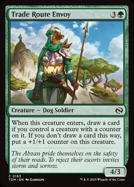 画像1: 【ENG】交易路の特使/Trade Route Envoy[MTG_TDM_0163_C] (1)