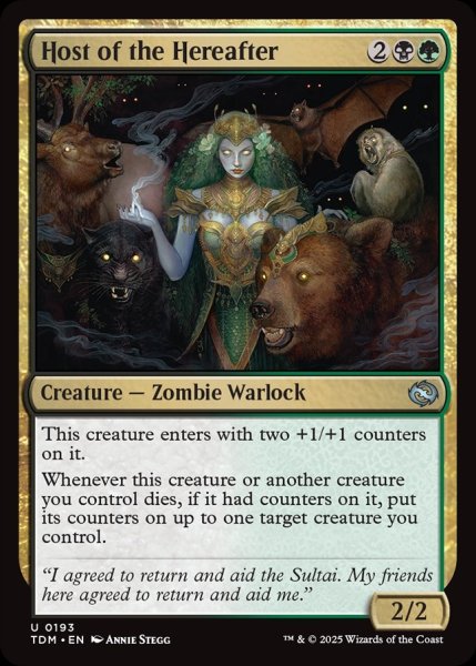 画像1: 【ENG】来世の主/Host of the Hereafter [MTG_TDM_0193_U] (1)