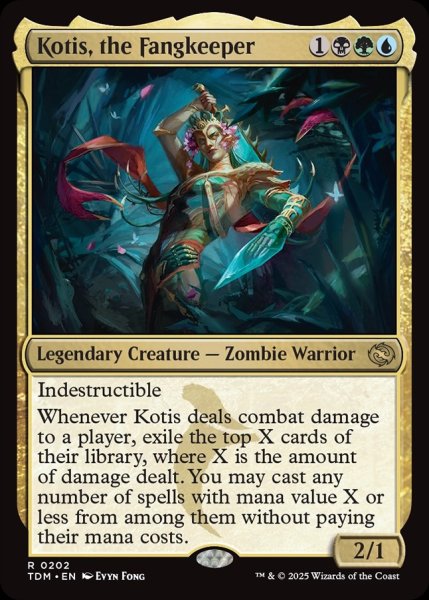 画像1: 【ENG】牙の番人、コーティス/Kotis, the Fangkeeper [MTG_TDM_0202_R] (1)