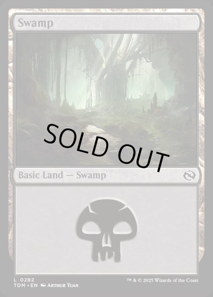画像1: 【ENG】沼/Swamp[MTG_TDM_0282_C] (1)