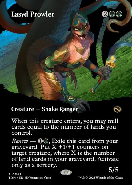 画像1: 【ENG】ラシィドのうろつくもの/Lasyd Prowler [MTG_TDM_0348_R] (1)