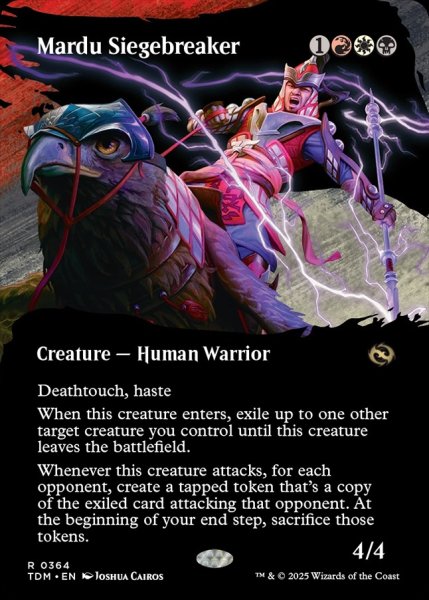 画像1: 【ENG】マルドゥの包囲破り/Mardu Siegebreaker[MTG_TDM_0364_R] (1)