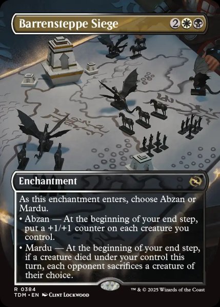 画像1: 【ENG】不毛平原の包囲/Barrensteppe Siege [MTG_TDM_0384_R] (1)