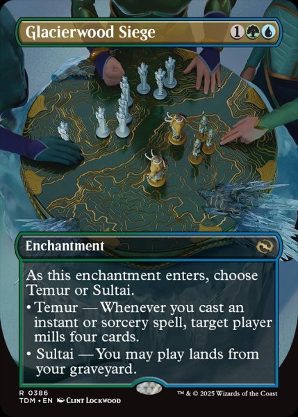 画像1: 【ENG】氷河森林の包囲/Glacierwood Siege [MTG_TDM_0386_R] (1)