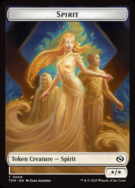 画像2: 【ENG】スピリット+スピリットトークン/Spirit+SpiritToken[MTG_TDM_0008/0009_T] (2)