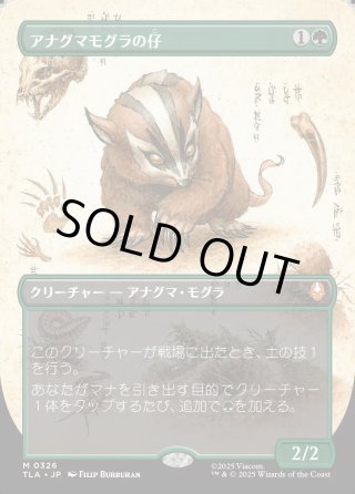 アナグマモグラの仔/Badgermole Cub - マスターズスクウェアMTG・FaB店