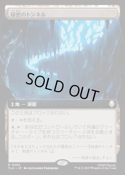 画像1: 【JPN】秘密のトンネル/Secret Tunnel[MTG_TLA_0392_R] (1)