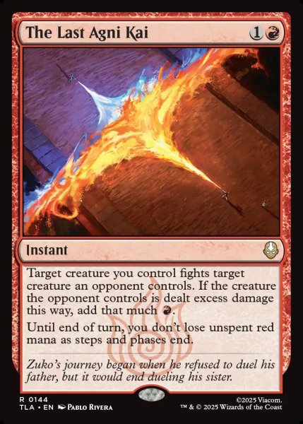 画像1: 【ENG】最後のアグニカイ/The Last Agni Kai[MTG_TLA_0144_R] (1)