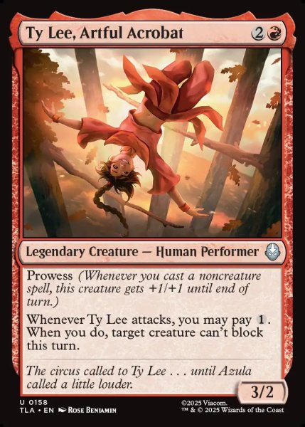 画像1: 【ENG】巧みな軽業師、タイリー/Ty Lee, Artful Acrobat[MTG_TLA_0158_U] (1)