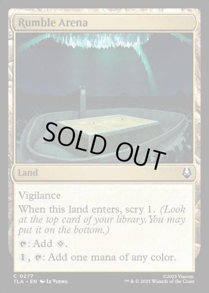 画像1: 【ENG】武道会の闘技場/Rumble Arena[MTG_TLA_0277_C] (1)