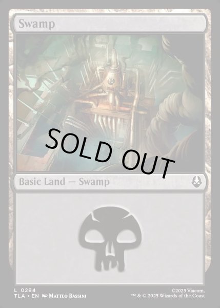 画像1: 【ENG】沼/Swamp[MTG_TLA_0284_C] (1)