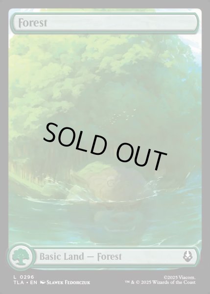 画像1: 【ENG】森/Forest[MTG_TLA_0296_C] (1)