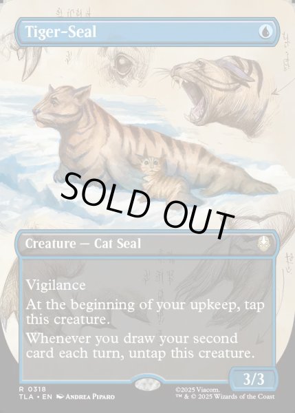 画像1: 【ENG】トラアザラシ/Tiger-Seal[MTG_TLA_0318_R] (1)