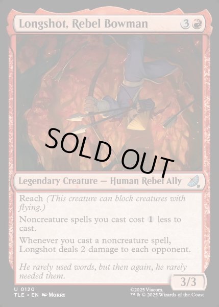 画像1: 【ENG】叛徒の弓使い、ロングショット/Longshot, Rebel Bowman[MTG_TLE_0120_U] (1)