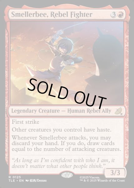画像1: 【ENG】叛徒の戦士、スメラビー/Smellerbee, Rebel Fighter[MTG_TLE_0125_R] (1)