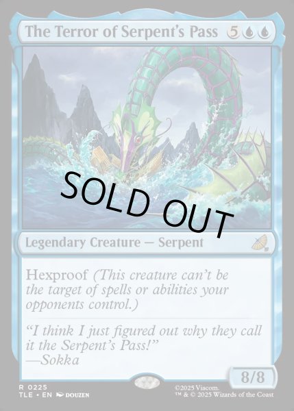 画像1: 【ENG】大蛇の峠の恐怖/The Terror of Serpent's Pass[MTG_TLE_0225_U] (1)