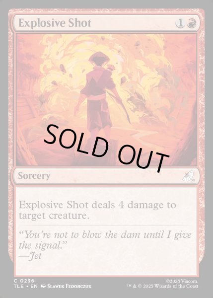 画像1: 【ENG】爆発の一射/Explosive Shot[MTG_TLE_0236_C] (1)