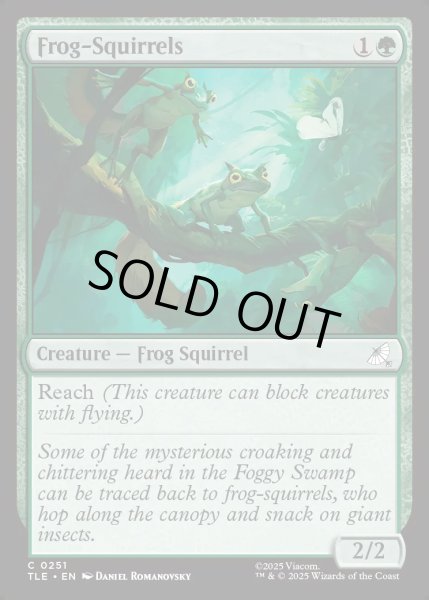 画像1: 【ENG】カエルリス/Frog-Squirrels[MTG_TLE_0251_C] (1)