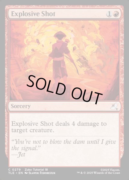 画像1: 【ENG】爆発の一射/Explosive Shot[MTG_TLE_0279_C] (1)