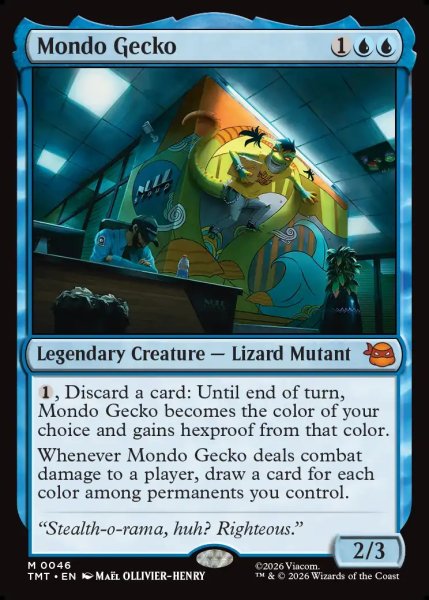 画像1: 【ENG】モンド・ゲッコー/Mondo Gecko[MTG_TMT_0046_M] (1)