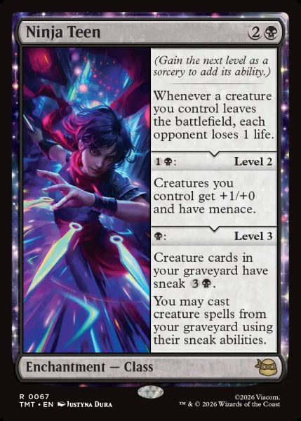 画像1: 【ENG】若き忍び/Ninja Teen[MTG_TMT_0067_R] (1)