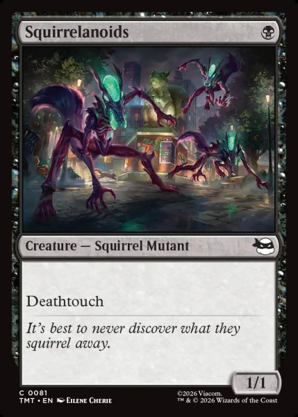 画像1: 【ENG】エイリスアン/Squirrelanoids[MTG_TMT_0081_C] (1)