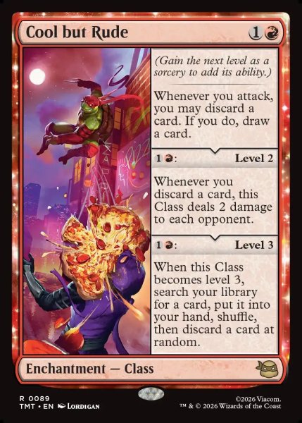 画像1: 【ENG】華麗だが無礼者/Cool but Rude[MTG_TMT_0089_R] (1)