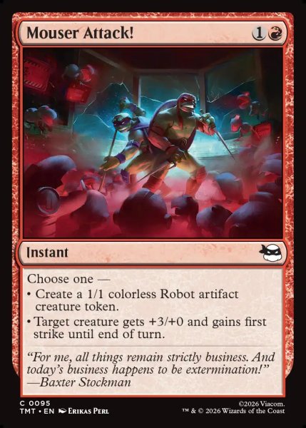 画像1: 【ENG】マウサー襲撃！/Mouser Attack![MTG_TMT_0095_C] (1)