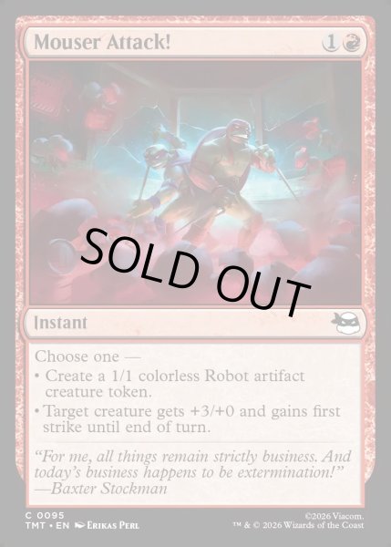 画像1: 【ENG】マウサー襲撃！/Mouser Attack![MTG_TMT_0095_C] (1)