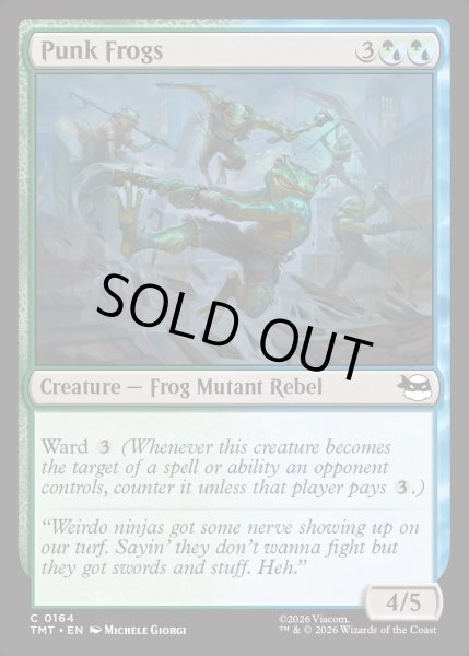 画像1: 【ENG】ミュータント・フロッグス/Punk Frogs[MTG_TMT_0164_C] (1)