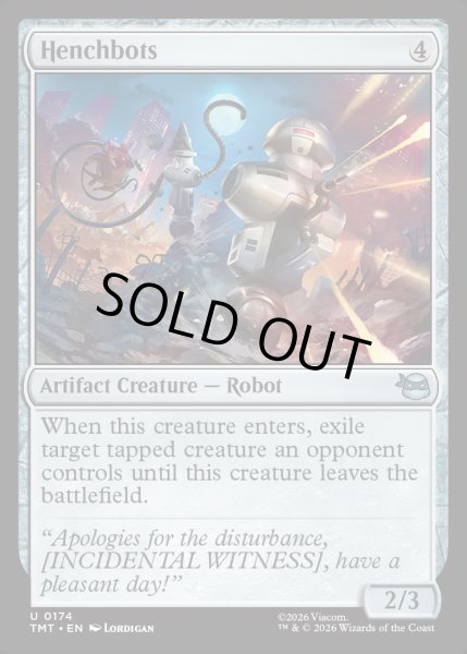 画像1: 【ENG】ヘンチボット/Henchbots[MTG_TMT_0174_U] (1)