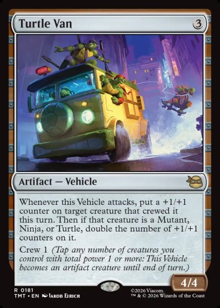 画像1: 【ENG】タートルワゴン/Turtle Van[MTG_TMT_0181_R] (1)