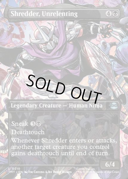 画像1: 【ENG】果てなき執念、シュレッダー/Shredder, Unrelenting[MTG_TMT_0210_U] (1)