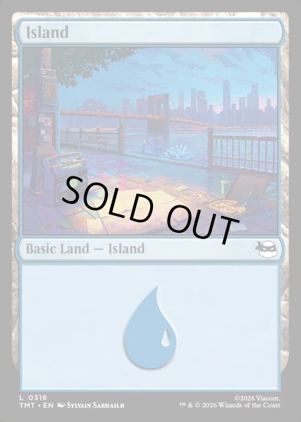 画像1: 【ENG】島/Island[MTG_TMT_0316_C] (1)