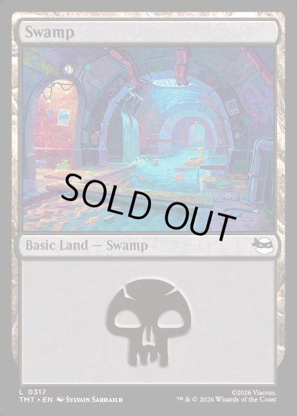 画像1: 【ENG】沼/Swamp[MTG_TMT_0317_C] (1)