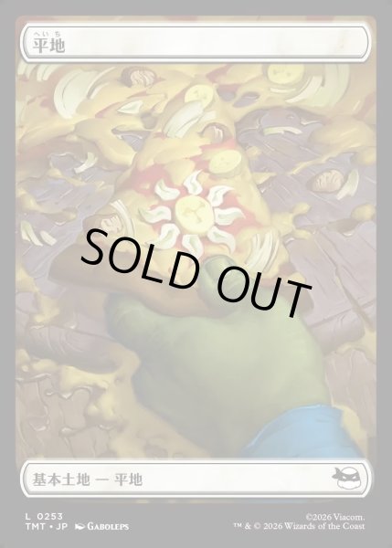 画像1: 【JPN】平地/Plains[MTG_TMT_0253_C] (1)